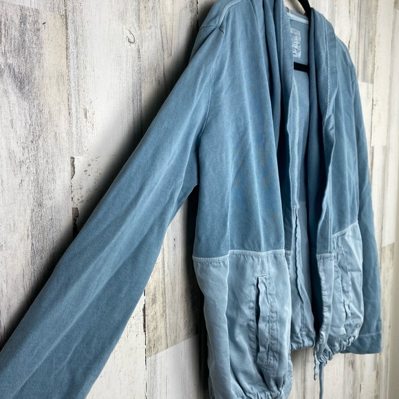 Anthropologie | Postcard Light Weight Blue Jacket Medium - Picture 6 of 10